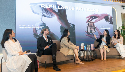 Sesi Talkshow Beauty That Moves Join The Refill Movement. Foto: Loreal Indonesia