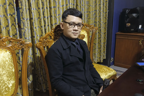 Komposer musik Ari Bias dan Ketua AKSI, Piyu Padi Reborn hadir dalam konferensi pers di Cipete, Jakarta Selatan, Selasa (24/6/2025). Foto: Vincentius Mario/kumparan