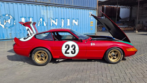 Lelang mobil Ferrari GTB/4 Competition. Foto: Dok. Lelang Raya