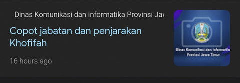 dok. Tangkapan Layar