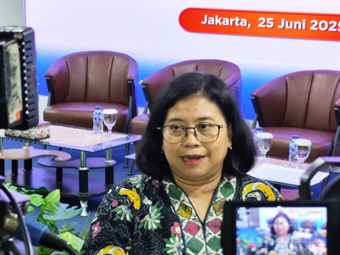 Wakil Ketua LPSK RI, Susilaningtias di Gedung Ombudsman RI, Jakarta, Rabu (25/6/2025). Foto: Luthfi Humam/kumparan