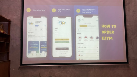 Cara memesan layanan internet di EZYM. Foto: Gitario Vista Inasis/kumparan