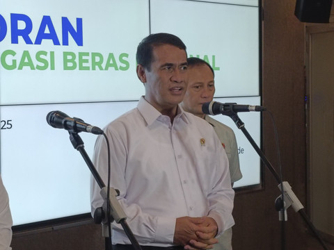 Menteri Pertanian Andi Amran Sulaiman di kantornya, Kamis (26/6/2025). Foto: Muhammad Fhandra Hardiyon/kumparan