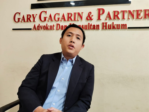 Kuasa hukum korban, Gary Gagarin dok Istimewa