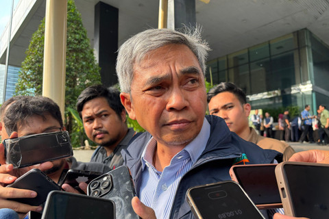 Ketua KPK Setyo Budiyanto di gedung C1 KPK, Jakarta, pada Kamis (26/6/2025). Foto: Abid Raihan/kumparan