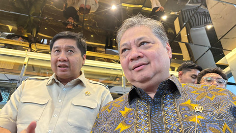 Menko Bidang Perekonomian Airlangga Hartarto dan Menteri Perumahan Kawasan dan Pemukiman Maruarar...                    </div>

                    <div class=