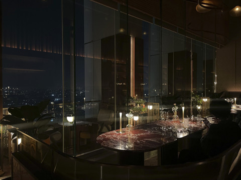 Suasana di The Crown by Kirk Westaway, Fairmont Jakarta. Foto: Salsha Okta Fairuz/kumparan