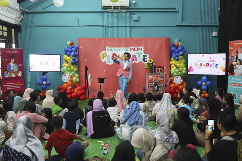  Keseruan acara kumparanMOM Playdate Juni 2025 di Jakarta, Sabtu (28/6/2025). Foto: Iqbal Firdaus/kumparan