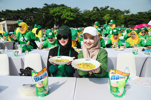 Segmen Mama Makan Bareng di Festival Arisan Sahabat Mama. Foto: kumparan