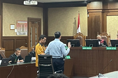 Eks Menteri Perdagangan (Mendag) RI, Thomas Trikasih Lembong atau Tom Lembong, menjadi saksi kasus dugaan importasi gula, dengan terdakwa eks Direktur Pengembangan Bisnis PT PPI, Charles Sitorus, di Pengadilan Tipikor Jakarta, Senin (30/6/2025). Foto: Fadhil Pramudya/kumparan