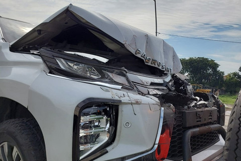 Penanganan kecelakaan di Tol Kebon Bawang, Jakarta Utara, Senin (30/6/2025). Foto: Dok. Istimewa