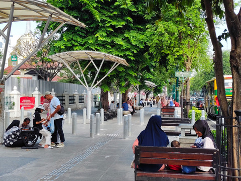 Suasana di kawasan Malioboro tampak ramai, Senin (30/6/2025). Foto: Arfiansyah Panji Purnandaru/kumparan