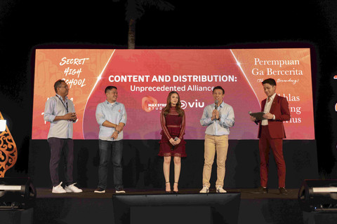 Pada APOS 2025 di Bali (24/6), Telkomsel dan Viu resmi berkolaborasi untuk percepat pertumbuhan ekonomi kreatif dan industri streaming Indonesia di tingkat pan-regional. Foto: Dok. Telkomsel
