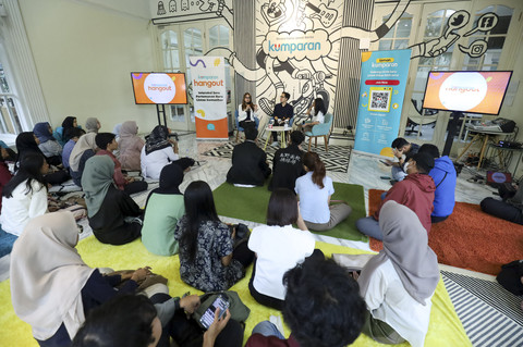 Keseruan kumparan Hangout Edisi Karier pada Sabtu (29/6) di Kantor kumparan. Foto: kumparan
