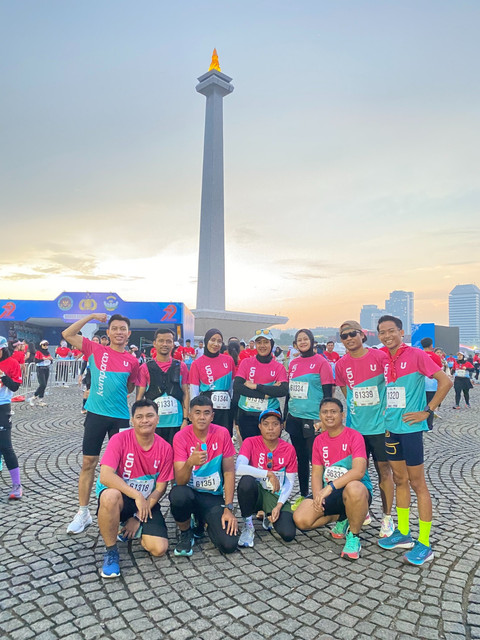 teman kumparan Lari di BTN Jakim 2025 pada Minggu (29/6). Foto: kumparan/Gufran Kurniawan