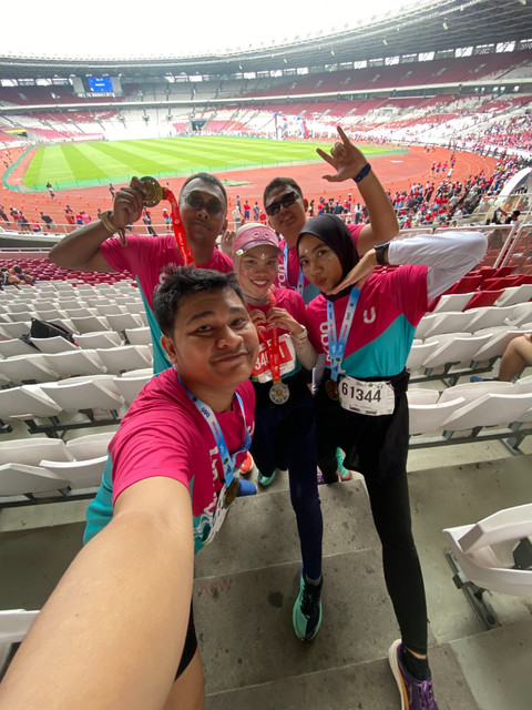 teman kumparan Lari di BTN Jakim 2025 pada Minggu (29/6). Foto: kumparan/Gufran Kurniawan
