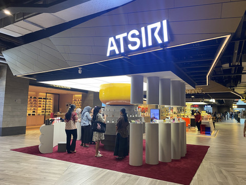 Atsiri resmi membuka permanent store yang berlokasi di Ashta District 8. Foto: Naela Marcelina/Kumparan