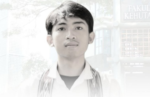 Bagus Adi Mahasiswa Fakultas Kehutanan Angkatan 2022 yang tewas saat KKN di Maluku Utara, Selasa (1/7/2025). Foto: Fakultas Kehutanan UGM