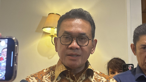 Menteri Perdagangan (Mendag) Budi Santoso di kawasan Cikini, Jakarta Pusat, Rabu (2/7/2025). Foto: Widya Islamiati/kumparan