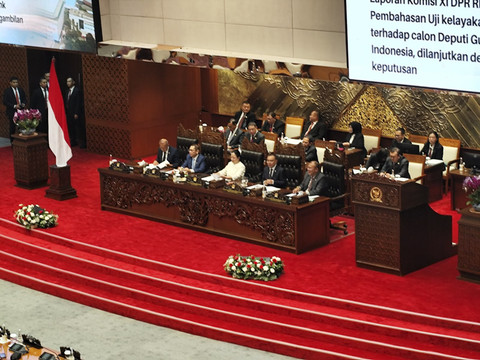 Suasana Sidang Paripurna DPR di Kompleks Parlemen, Senayan, Jakarta, Kamis (3/7/2025). Foto: Luthfi Humam/kumparan