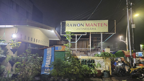 Rumah makan Rawon Manten Jatinegara. Foto: Azalia Amadea/kumparan