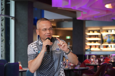 Francis Dehnhardt, Direction of Operations Top Golf Jakarta saat ditemui dalam acara peluncuran Ironwood Steak & Grill di Jakarta Selatan oleh tim kumparanWOMAN pada Rabu (18/6) Aset: Top Golf.
