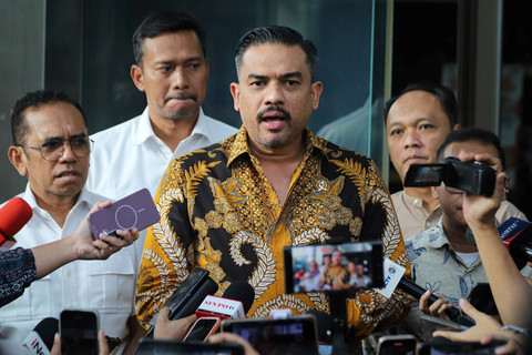 Menteri Usaha Mikro, Kecil, dan Menengah (UMKM) Maman Abdurrahman usai mendatangi kantor KPK RI, Jakarta, Jumat (4/7/2025). Foto: Iqbal Firdaus/kumparan