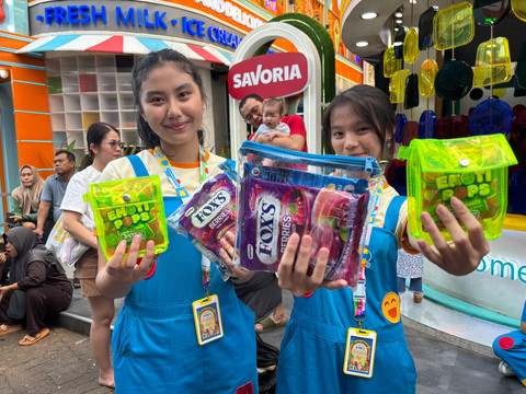 FOX'S Candy Land yang punya berbagai paket permen. Foto: Wina R./kumparan