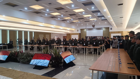 Penutupan retret tahap II Kepala Sekolah Rakyat di Jaksel, Sabtu (5/7/2025). Foto: Thomas Bosco/kumparan