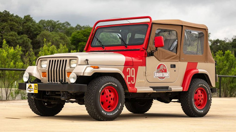 Jeep Wrangler YJ yang jadi andalan di setiap perjalanan Jurassic World. Foto: Dok. Hot Cars