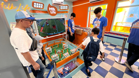 Permainan Soccer Pinball. Foto: Nada Meita/kumparan