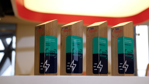 Empat penghargaan yang diraih Telkomsel dalam ajang TM Forum Innovation Awards 2025 di Denmark, pada Juni 2025.