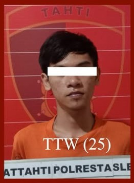 Tersangka penganiayaan driver ShopeeFood di Sleman. Dok. Instagram/@polrestasleman