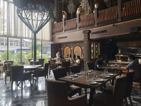 Suasana di Casa Cuomo Ristorante & Lounge, Jakarta Selatan. Foto: Salsha Okta Fairuz/kumparan