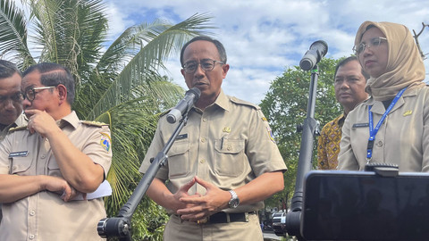 Asisten Pembangunan dan Lingkungan Hidup Sekretaris Daerah Provinsi DKI Jakarta, Afan Adriansyah Idris, saat ditemui di Cakung, Jakarta Timur, Senin (7/7/2025). Foto: Nasywa Athifah/kumparan