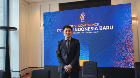 Takeyuki Oya diperkenalkan jadi GM Kompetisi & Operasional PT LIB di Jakarta pada Senin (7/7/2025). Foto: Soni Insan Bagus/kumparan