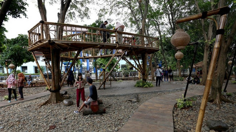 Ilustrasi Taman Bambu di Tangerang. Foto: kumparan News