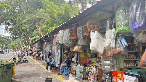 Suasana pasar hewan di Jalan Barito, Kebayoran Baru, Jakarta Selatan, Senin (7/7/2025). Foto: Nasywa Athifah/kumparan