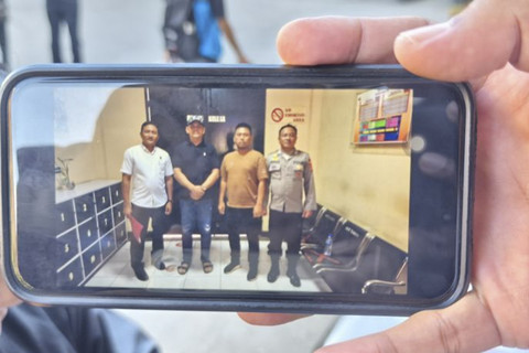 Polda NTB menahan Kompol I Made Yogi Purusa Utama dan Ipda Haris Chandra atas kasus pembunuhan Brigadir Nurhadi, Senin (7/7/2025). Foto: Dhimas Budi Pratama/ANTARA FOTO