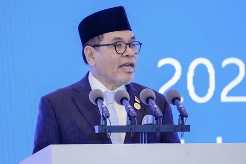 Duta Besar RI untuk RRT, Bapak Djauhari Oratmangun dalam acara 31st China Lanzhou Investment and Trade Fair 2025, Senin (7/7/2025). Foto: KBRI Beijing