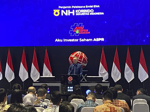 Pencatatan Saham Perdana PT Asia Pramulia Tbk (ASPR) di Gedung BEI, Selasa (8/7/2025). Foto: Muhammad Fhandra Hardiyon/kumparan