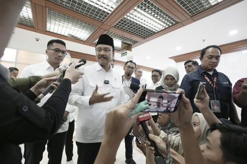 Mensos Saifullah Yusuf (Gus Ipul) di Jakarta, Senin (7/7/2025). Foto: Kemensos RI