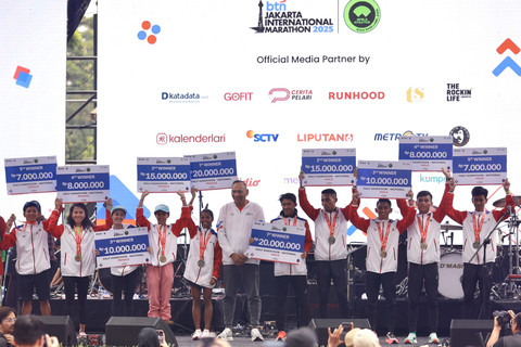 BTN Jakarta International Marathon (BTN JAKIM) 2025 digelar pada Minggu, 29 Juni 2025. Foto: BTN