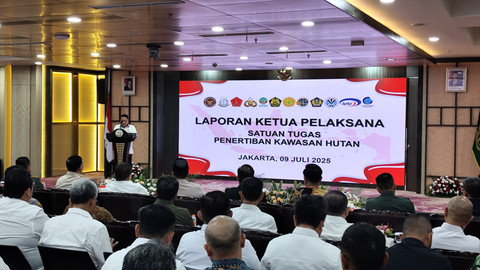 Ketua Pelaksana Satgas PKH Febrie Adriansyah di Kejaksaan Agung, Jakarta, Rabu (9/7). Foto: Jonathan Devin/kumparan