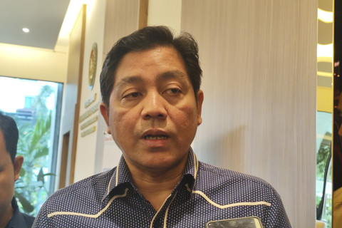 Juru Bicara Kementerian Koordinator Bidang Perekonomian Republik Indonesia, Haryo Limanseto menjawab pertanyaan jurnalis saat dijumpai di Kantor Kemenko Perekonomian, Jakarta, Rabu (9/7/2025). Foto: Widya Islamiati/kumparan