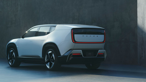 Prototipe mobil listrik Honda 0 SUV. Foto: Honda