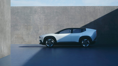 Prototipe mobil listrik Honda 0 SUV. Foto: Honda