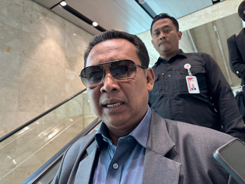Wakil Ketua KPK, Fitroh Rohcahyanto di Kompleks Parlemen, Senayan, Jakarta pada Kamis (10/7). Foto: Abid Raihan/kumparan
