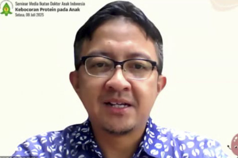 Anggota Unit Kerja Koordinasi (UKK) Nefrologi Ikatan Dokter Anak Indonesia (IDAI), Dr. dr. Ahmedz Widiasta, Sp.A, Subsp.Nefro(K), M.Kes. Foto: dok. Tangkapan Layar