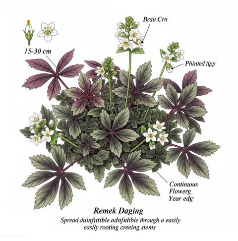 ciri-ciri daun remek daging